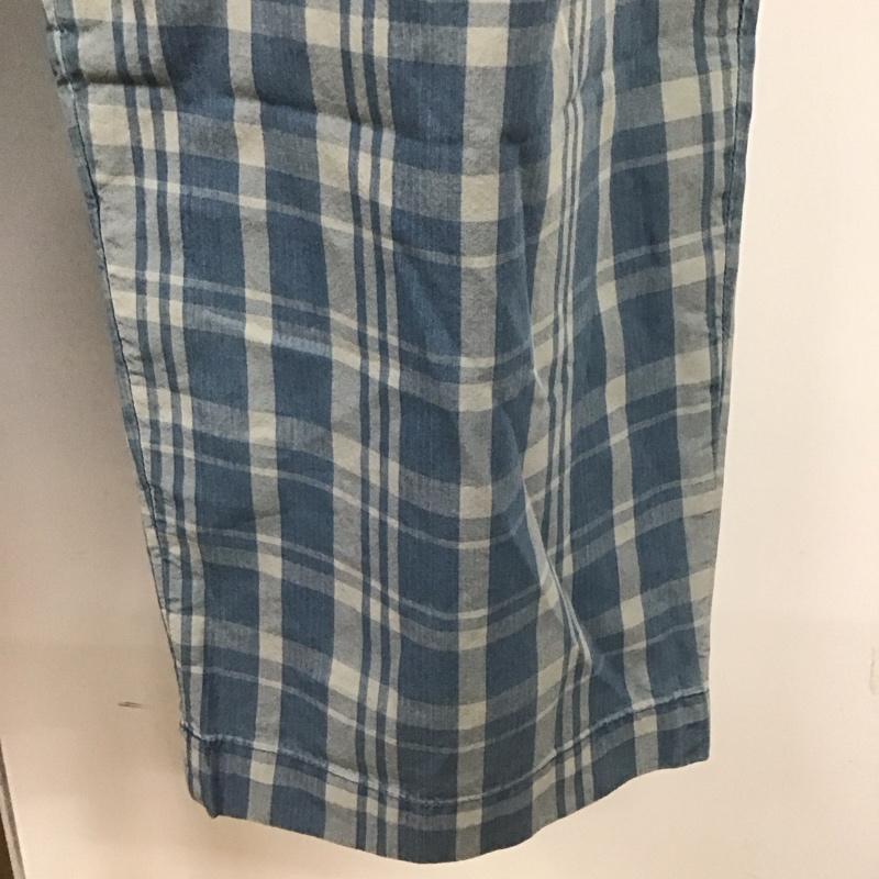 ジャーナルスタンダード レリューム JOURNAL STANDARD relume ボトムス ボトムス イージーパンツ コットン L チェック 青 / ブルー / メンズ USED 古着 中古 10123017