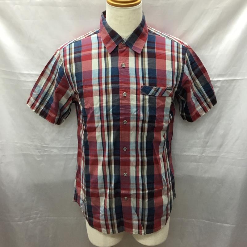 エディーバウアー Eddie Bauer シャツ、ブラウス 半袖 半袖シャツ カラーシャツ 半袖カットソー チェックシャツ S チェック マルチカラー / マルチカラー /  メンズ USED 古着 中古 10113541