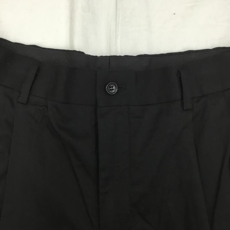 コムデギャルソンオム COMME des GARCONS HOMME パンツ スラックス L 無地 黒 / ブラック / メンズ USED 古着 中古 10128854