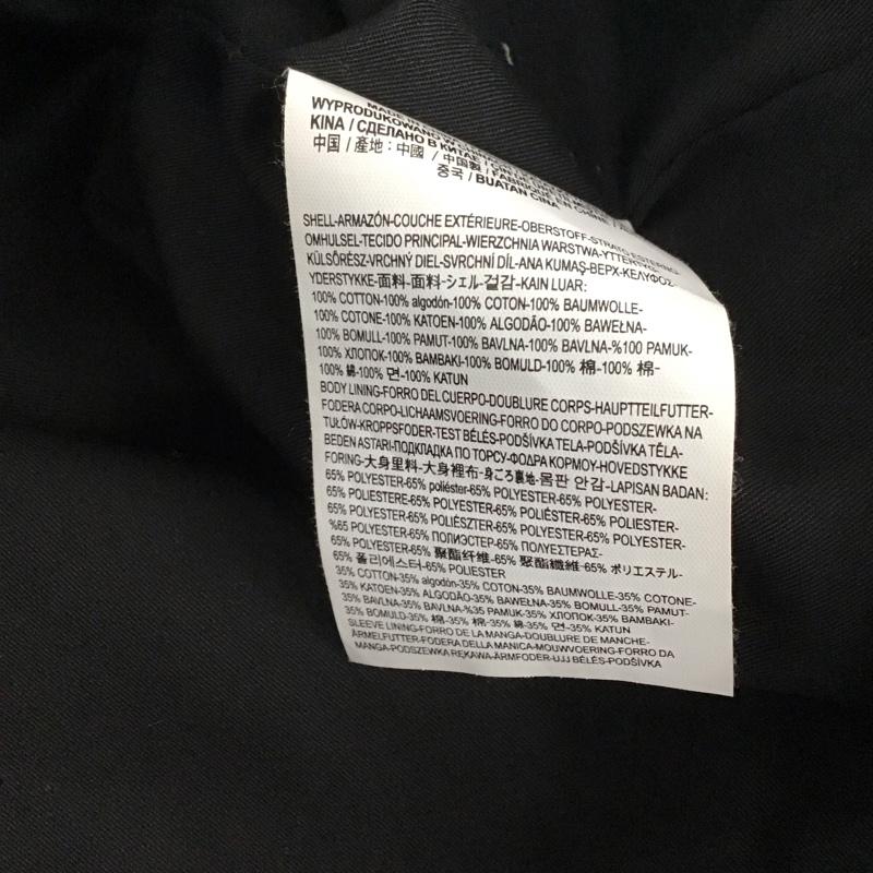 バンズ VANS ジャケット、上着 ジャケット、ブレザー ジップアップジャケット アウター カラージャケット M 無地 紺 / ネイビー / メンズ USED 古着 中古 10141748