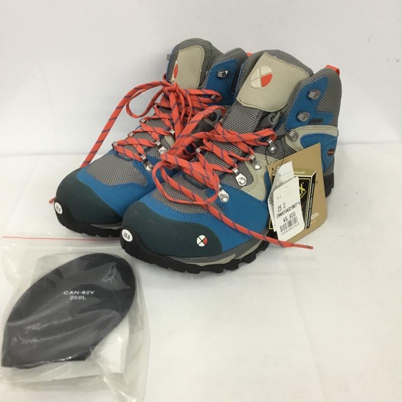 キャラバン Caravan アウトドアシューズ アウトドアシューズ 0010402 トレッキングシューズ GORE-TEX 25cm 25.0cm ワンポイント マルチカラー / マルチカラー / レディース USED 古着 中古 10124288