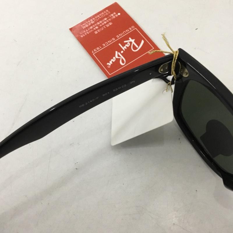 レイバン Ray-Ban めがね・サングラス サングラス RB2140-F WAYFARER カラーレンズ ケース付き ロゴ、文字 黒 / ブラック / メンズ USED 古着 中古 10129411