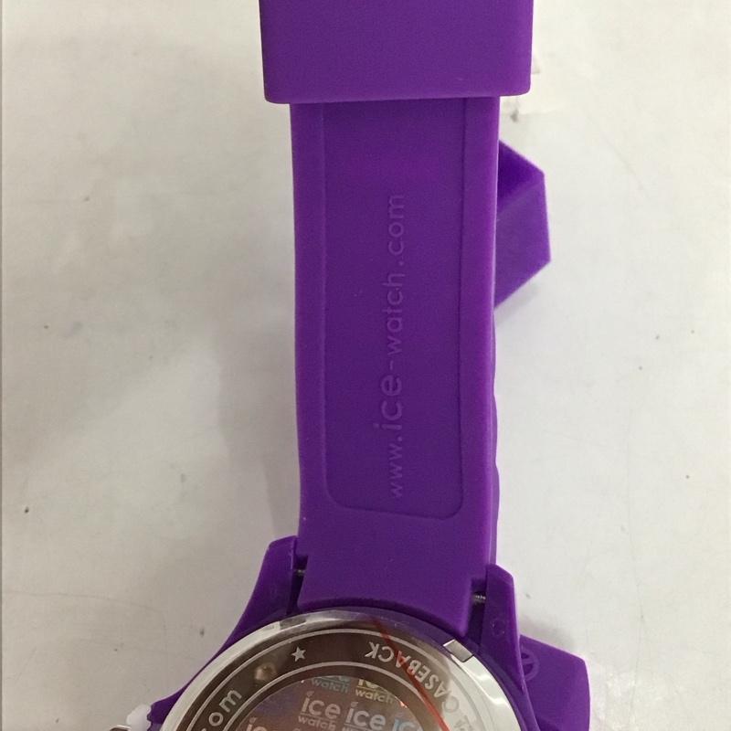 アイスウォッチ ICE WATCH 腕時計 アナログ(クォーツ式) SI.PE.U.S.09 ロゴ、文字 紫 / パープル / メンズ USED 古着 中古 10135260