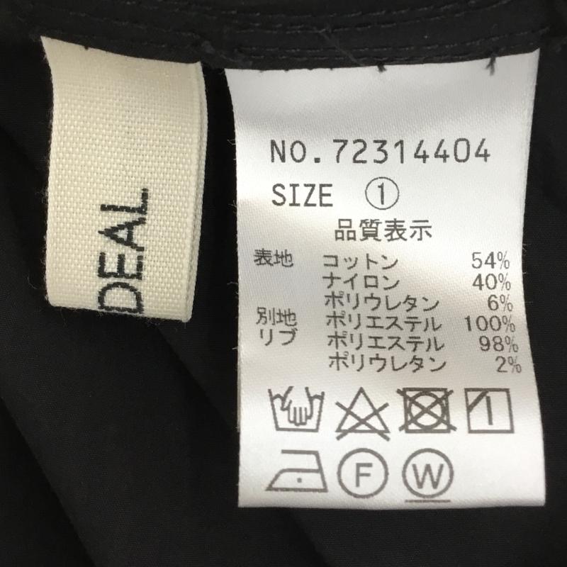 ココ ディール COCO DEAL ジャケット、上着 ジャンパー、ブルゾン 1 無地 黒 / ブラック / レディース USED 古着 中古 10136777
