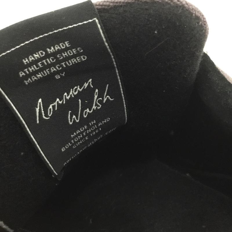 ウォルシュ WALSH スニーカー スニーカー MADE IN UK ロゴ、文字 灰 / グレー / X ダークグレー / ダークグレー / メンズ USED 古着 中古 10136687
