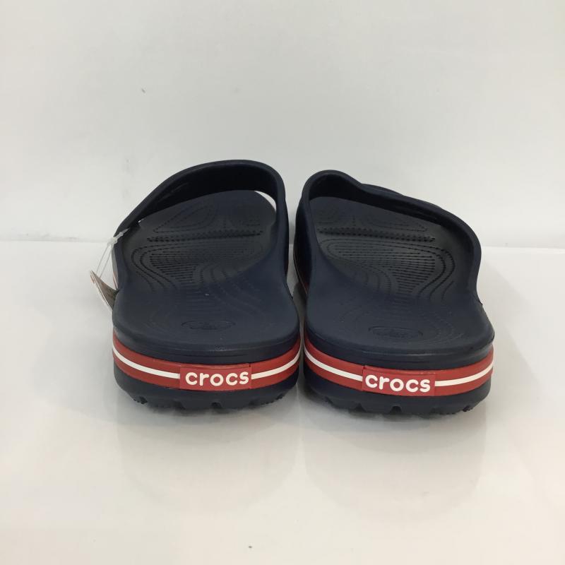 クロックス crocs サンダル サンダル 26cm 204108-4CC Crocband II Slide 26.0cm 無地 紺 / ネイビー / メンズ USED 古着 中古 10142005