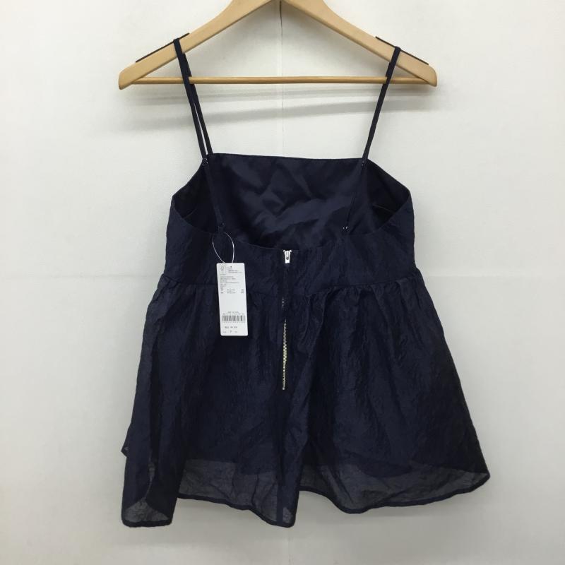 グローバルワーク GLOBAL WORK ベスト ベスト FREE 無地 紺 / ネイビー / レディース USED 古着 中古 10137604
