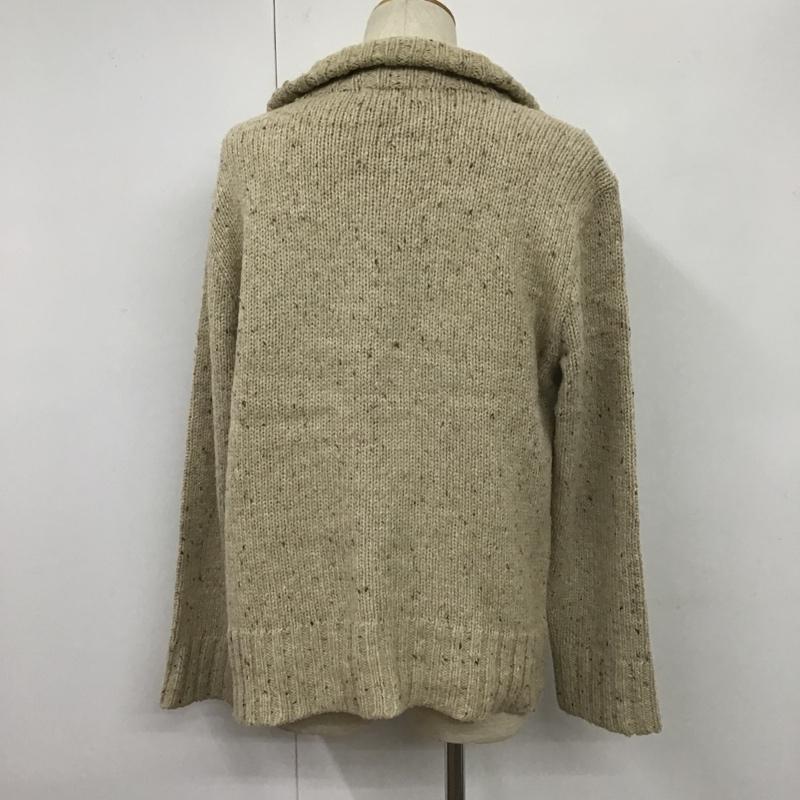 ポロバイラルフローレン Polo by RALPH LAUREN ニット、セーター 長袖 ハイネック LL 無地 ベージュ / ベージュ / メンズ USED 古着 中古 10106062