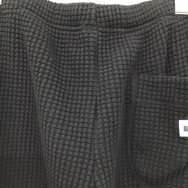 ラディアル RADIALL パンツ ワークパンツ、ペインターパンツ RAD-24AW-CUT006 BIGWAFFLESWEATPANTS ワイドパンツ XL 無地 黒 / ブラック /  メンズ USED 古着 中古 10122792