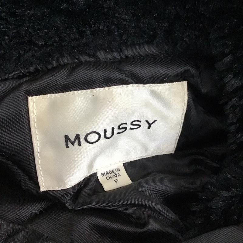 マウジー MOUSSY ジャケット、上着 ジャンパー、ブルゾン 029BAG30-5010 フード付きブルゾン FREE 無地 黒 / ブラック / レディース USED 古着 中古 10116216