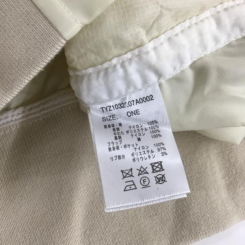 エシンタ etsinta ジャケット、上着 ジャンパー、ブルゾン ONE SIZE 無地 オフホワイト / オフホワイト / レディース USED 古着 中古 10149789