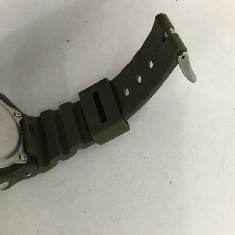 ジーショック G-SHOCK 腕時計 アナログ(クォーツ式) GA-2110SU 八角形 箱有 ロゴ、文字 カーキ / カーキ / メンズ USED 古着 中古 10128998