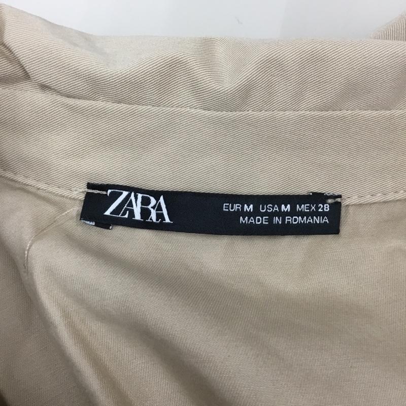 ザラ ZARA ワンピース・ドレス・オールインワン ワンピース・ドレス・オールインワン オールインワン つなぎ ワークパンツ カジュアルパンツ M 無地 ベージュ / ベージュ / レディース USED 古着 中古 10115806