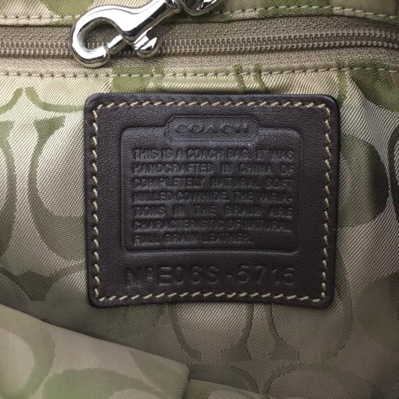 コーチ COACH トートバッグ トートバッグ E06S-5715 ショルダー ロゴ、文字 茶 / ブラウン / レディース USED 古着 中古 10137154