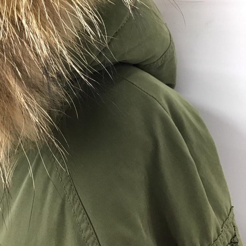 マウジー MOUSSY ジャケット、上着 ジャンパー、ブルゾン 0106at30-6260 1 無地 カーキ / カーキ / レディース USED 古着 中古 10121330
