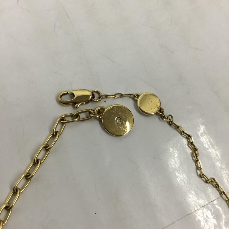 マークジェイコブス MARCJACOBS アクセサリー ネックレス、ペンダント DISC ENAMEL ロゴ、文字 黒 / ブラック / X 金 / ゴールド / レディース USED 古着 中古 10106034