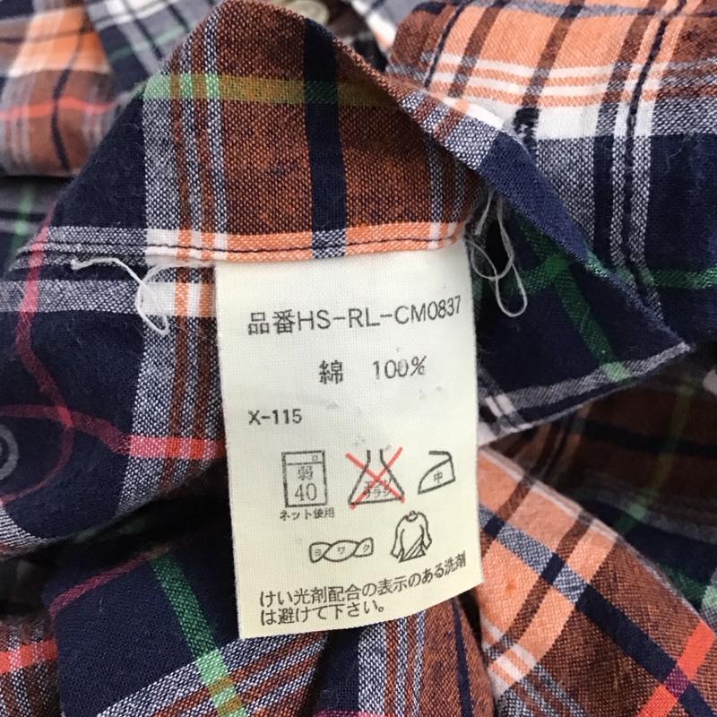 ラルフローレン RALPHLAUREN シャツ、ブラウス 半袖 半袖シャツ チェックシャツ カラーシャツ ボタンダウンシャツ M チェック マルチカラー / マルチカラー / メンズ USED 古着 中古 10150619