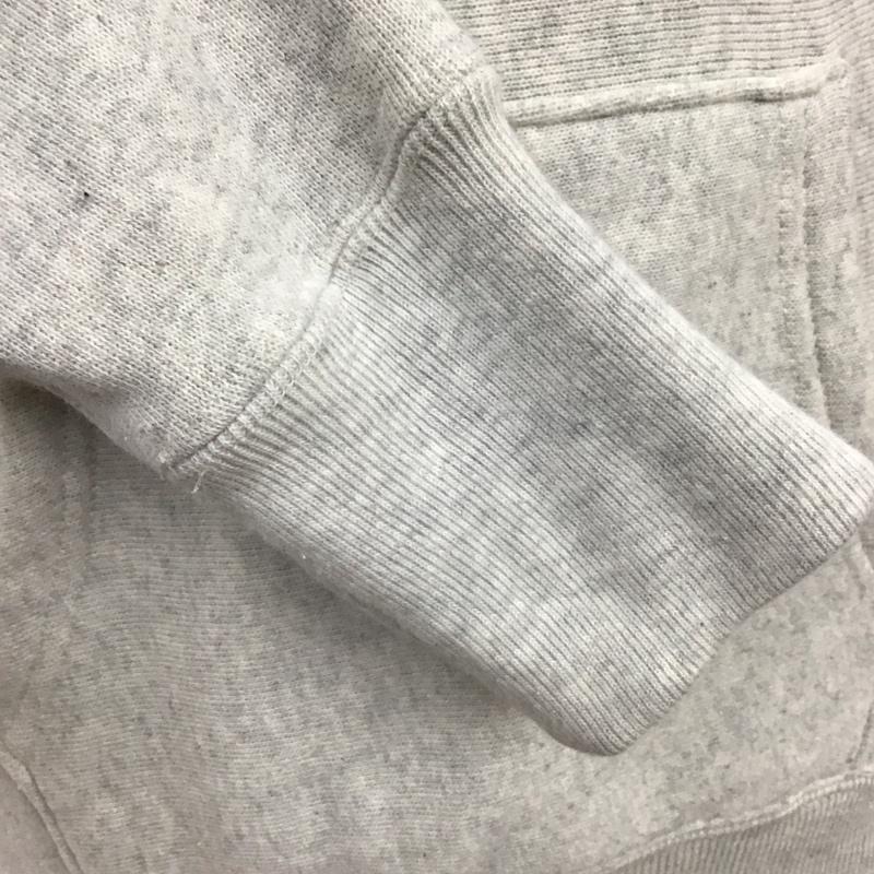 チャンピオン Champion パーカー 長袖 長袖パーカー フード付きパーカー プリントスウェット トレーナー XS プリント 灰 / グレー / メンズ USED 古着 中古 10110420