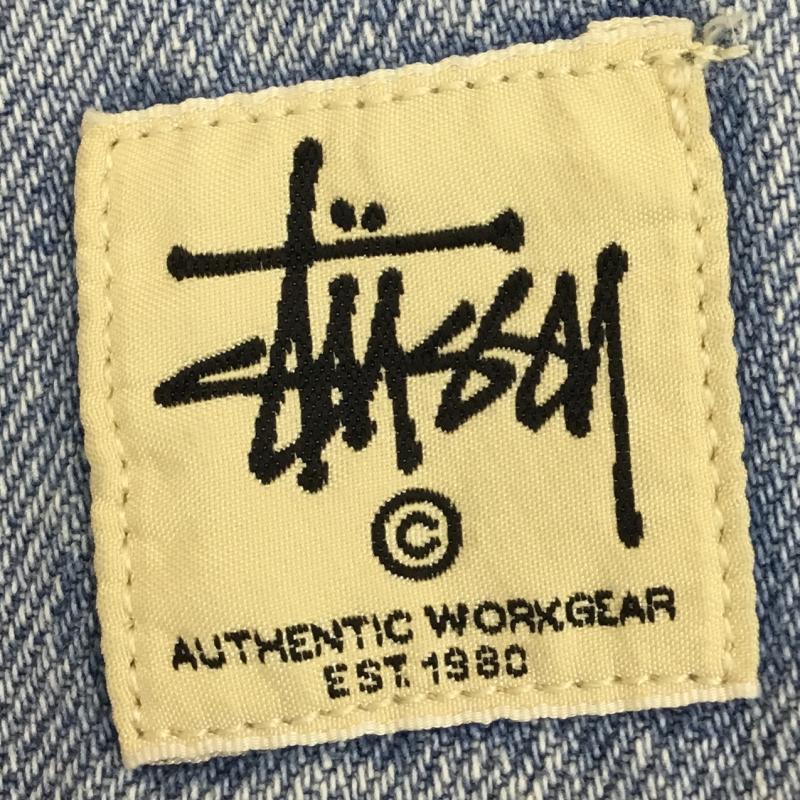 ステューシー STUSSY パンツ デニム、ジーンズ ステューシー デニム 34インチ ロゴ、文字 青 / ブルー /  メンズ USED 古着 中古 10122730