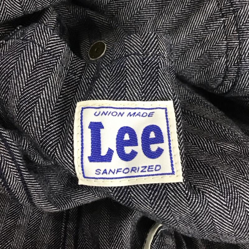 リー Lee ジャケット、上着 ジャケット、ブレザー GLT035 デニム ワークコート ロング丈 S ロゴ、文字 インディゴ / インディゴ / メンズ USED 古着 中古 10109545