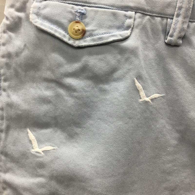 ラルフローレン RALPHLAUREN パンツ ショートパンツ ショートパンツ ハーフパンツ カジュアルパンツ 36 総柄 水色 / ライトブルー /  メンズ USED 古着 中古 10122905