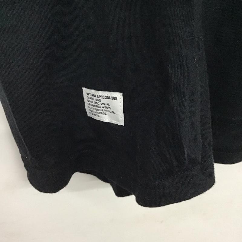 ダブルタップス WTAPS Tシャツ 半袖 半袖カットソー プリントTシャツ クルーネックカットソー EXTREMEPREJUDICE M ロゴ、文字 黒 / ブラック / メンズ USED 古着 中古 10133362