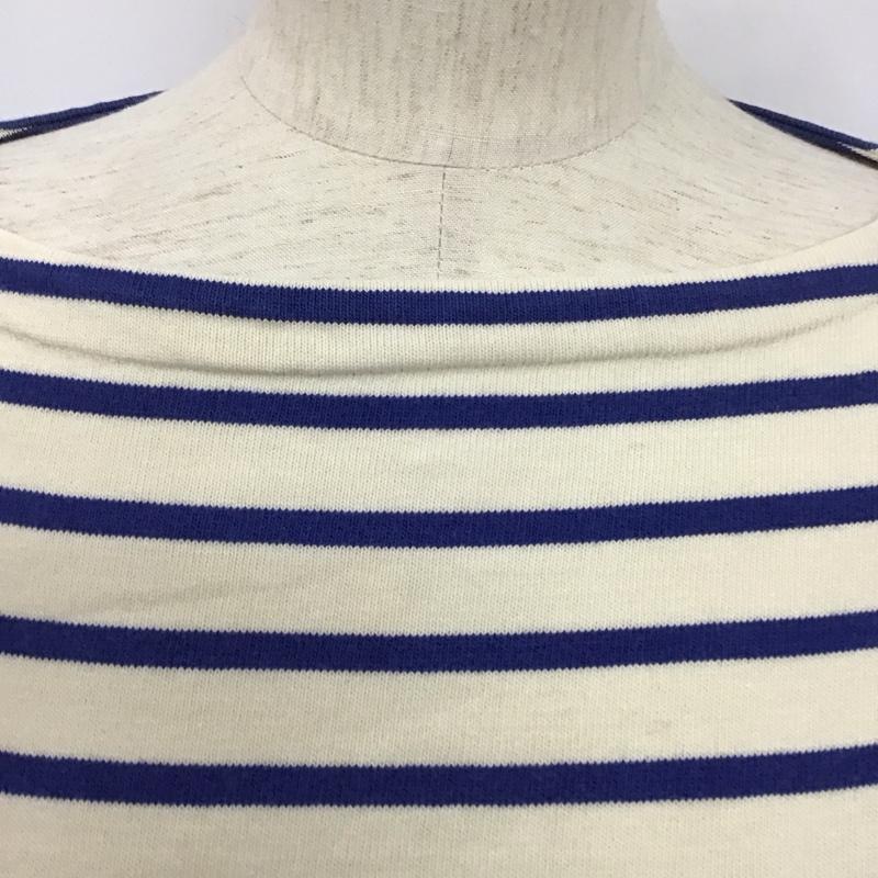 ラルフローレン RALPHLAUREN カットソー 長袖 ボーダー M ボーダー柄 マルチカラー / マルチカラー / レディース USED 古着 中古 10126683