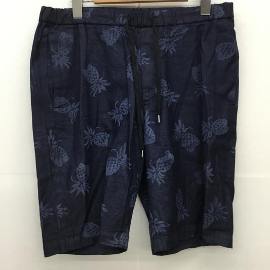 ビューティアンドユースユナイテッドアローズ BEAUTY&YOUTH UNITED ARROWS パンツ ショートパンツ M 総柄 紺 / ネイビー /  メンズ USED 古着 中古 10128175