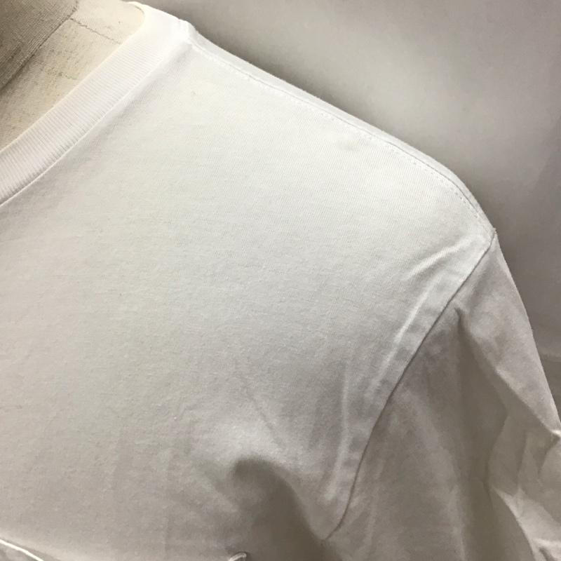 カーハート Carhartt カットソー 半袖 半袖カットソー プリントTシャツ クルーネックカットソー L ロゴ、文字 白 / ホワイト /  メンズ USED 古着 中古 10113195