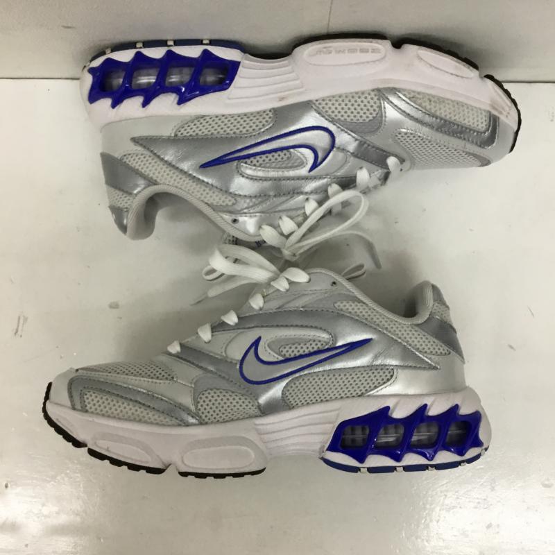 ナイキ NIKE スニーカー スニーカー DX3217-043 ズーム エア ファイヤー 23.0cm ロゴ、文字 青 / ブルー / X 銀 / シルバー / レディース USED 古着 中古 10137582