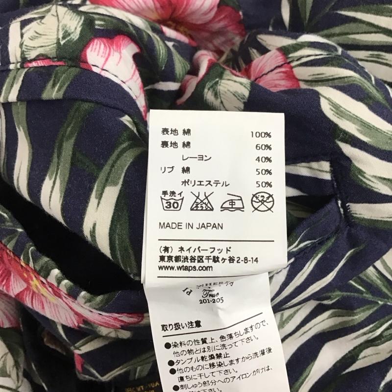 ダブルタップス WTAPS ジャケット、上着 ジャンパー、ブルゾン 151GWDT-JKM05 リバーシブル コットン ロゴ、文字 紺 / ネイビー / メンズ USED 古着 中古 10108916
