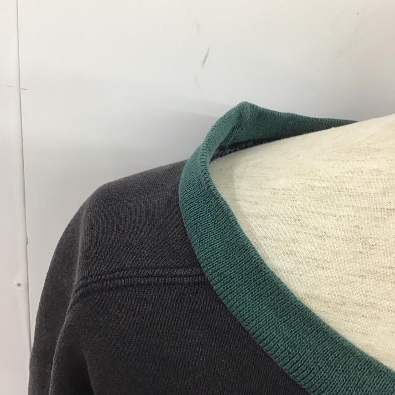 ナイキ NIKE トレーナー 長袖 スウェット 裏起毛 XL 無地 黒 / ブラック / X 緑 / グリーン / X 紺 / ネイビー / メンズ USED 古着 中古 10111788