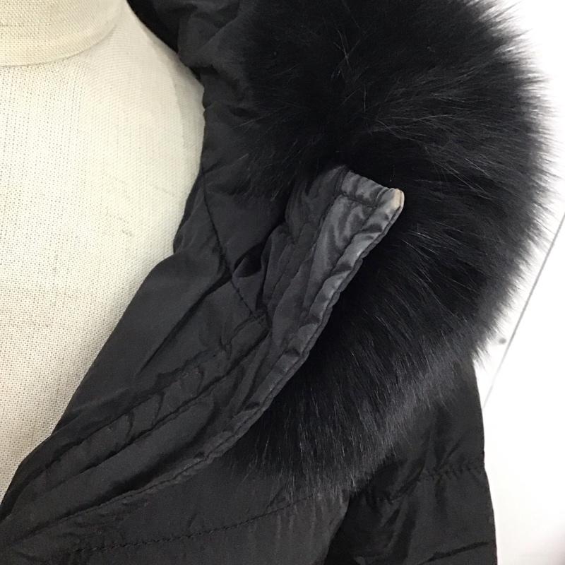 プラダ PRADA コート ダウンコート 2006年 38 無地 黒 / ブラック / レディース USED 古着 中古 10121497