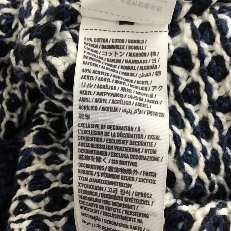 アバクロンビーアンドフィッチ ABERCROMBIE&FITCH ニット、セーター 長袖 クロップド丈 M  黒 / ブラック / X 白 / ホワイト / X 緑 / グリーン /  レディース USED 古着 中古 10116736