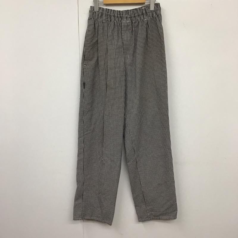 古着 USED パンツ ワークパンツ、ペインターパンツ ギンガムチェックパンツ ワイドパンツ カジュアルパンツ M チェック 白 / ホワイト / X 黒 / ブラック / メンズ USED 古着 中古 10132245