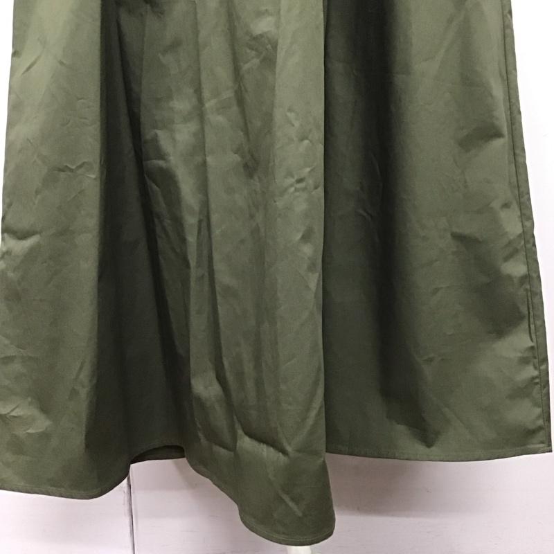 アーバンリサーチ URBAN RESEARCH ワンピース ロングスカート IT45-26B005 リブドッキングキャミワンピース FREE 無地 カーキ / カーキ /  レディース USED 古着 中古 10133459