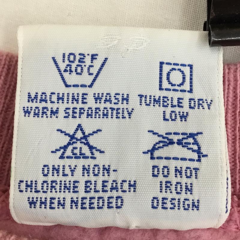 チャンピオン Champion トレーナー 長袖 REVERSE WEAVE USA製 L ロゴ、文字 桃 / ピンク / メンズ USED 古着 中古 10135945