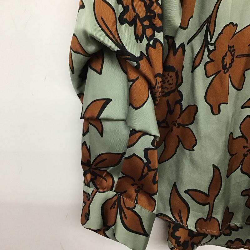 ザラ ZARA シャツ、ブラウス 長袖 S 総柄 マルチカラー / マルチカラー / レディース USED 古着 中古 10139263