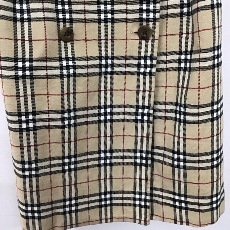 バーバリーロンドン Burberry London ワンピース ミニスカート bm182-431 半袖ワンピース ノバチェック ミニスカート チェック マルチカラー / マルチカラー / レディース USED 古着 中古 10136454