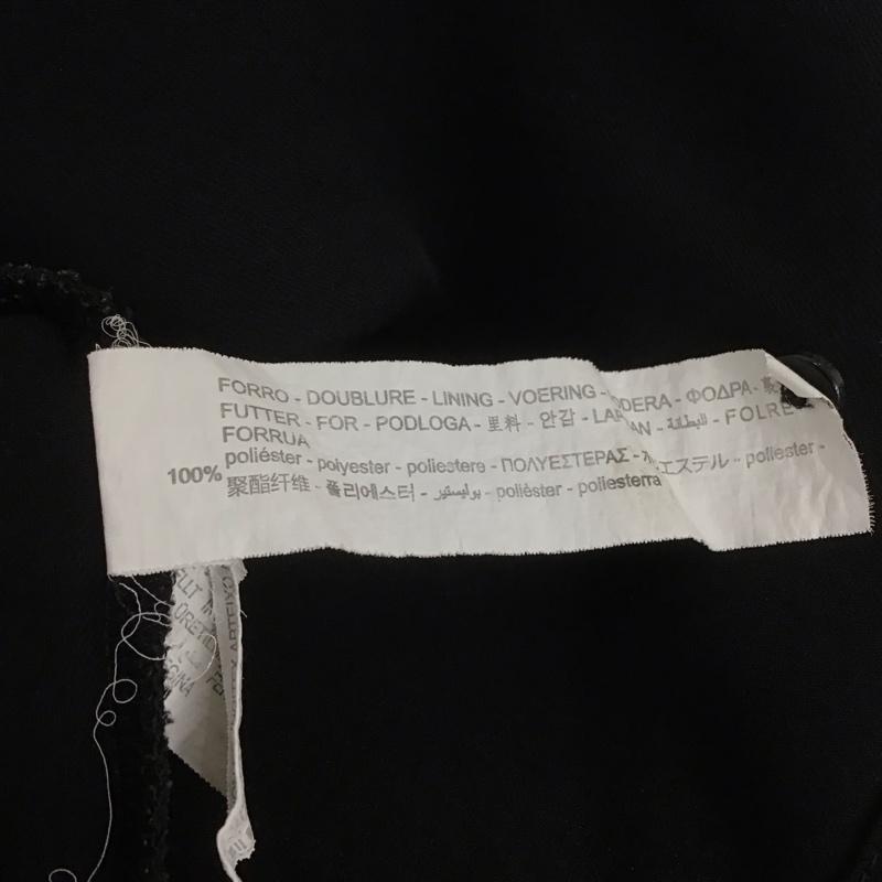 ザラ ZARA ワンピース ロングスカート L 無地 黒 / ブラック / レディース USED 古着 中古 10106428