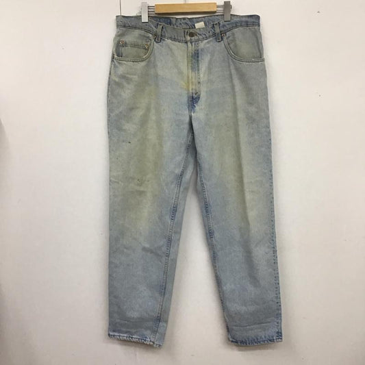リーバイストラウスアンドコー Levi Strauss & co. パンツ デニム、ジーンズ デニムパンツ ワイドパンツ カジュアルパンツ ヴィンテージ 38 無地 インディゴ / インディゴ /  メンズ USED 古着 中古 10125649