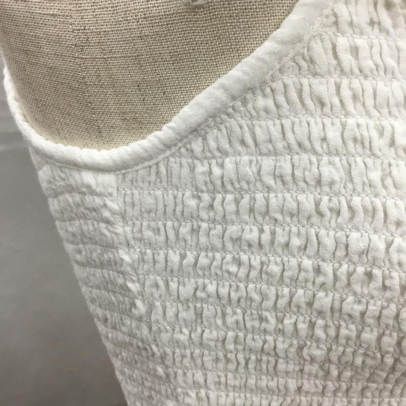 ポロラルフローレン POLO RALPH LAUREN キャミソール キャミソール シャーリング タグ付き 無地 白 / ホワイト / X 紺 / ネイビー / レディース USED 古着 中古 10118373