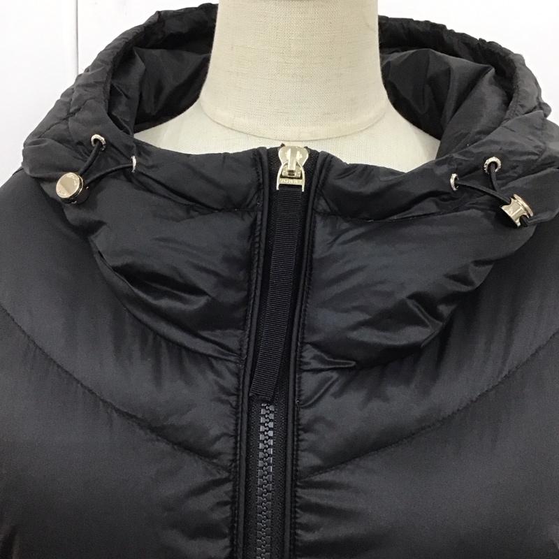 トミーヒルフィガー TOMMY HILFIGER コート ダウンコート M 無地 黒 / ブラック / レディース USED 古着 中古 10107324