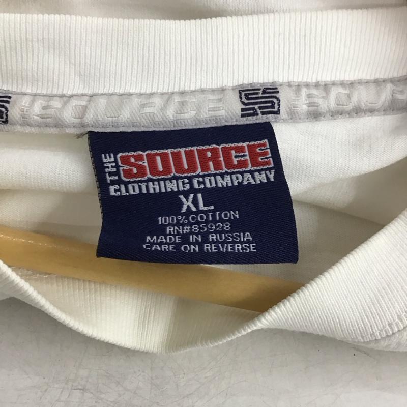 古着 USED Tシャツ 半袖 半袖カットソー プリントTシャツ クルーネックカットソー XL ロゴ、文字 白 / ホワイト / メンズ USED 古着 中古 10148286