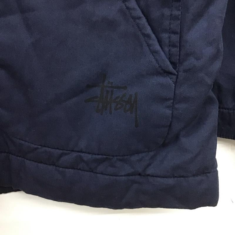 ステューシー STUSSY ジャケット、上着 ジャケット、ブレザー ジップアップジャケット パーカージャケット アウター M 無地 紺 / ネイビー / メンズ USED 古着 中古 10138710
