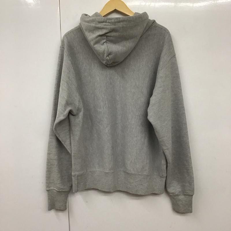 チャンピオン Campion パーカー 長袖 フーディ M 無地 灰 / グレー / メンズ USED 古着 中古 10130007