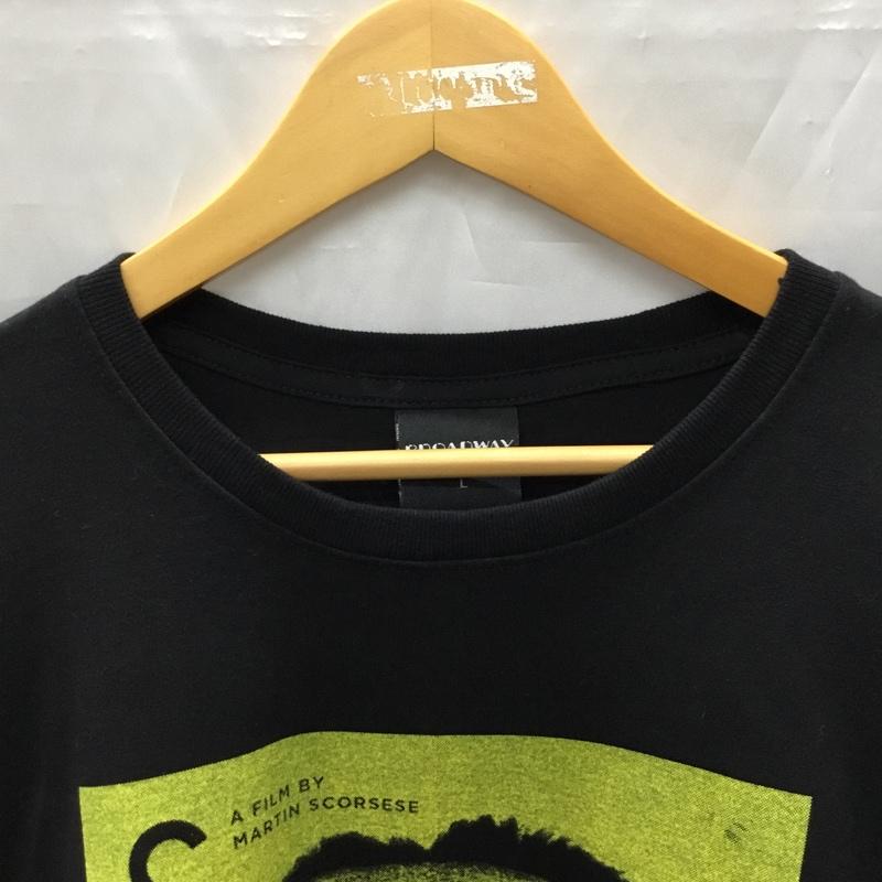古着 USED Tシャツ 半袖 半袖カットソー プリントTシャツ クルーネックカットソー バンドTシャツ L プリント 黒 / ブラック / メンズ USED 古着 中古 10106928