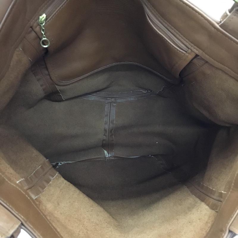 コーチ COACH トートバッグ トートバッグ 4082 オールドコーチ 無地 茶 / ブラウン / レディース USED 古着 中古 10107597