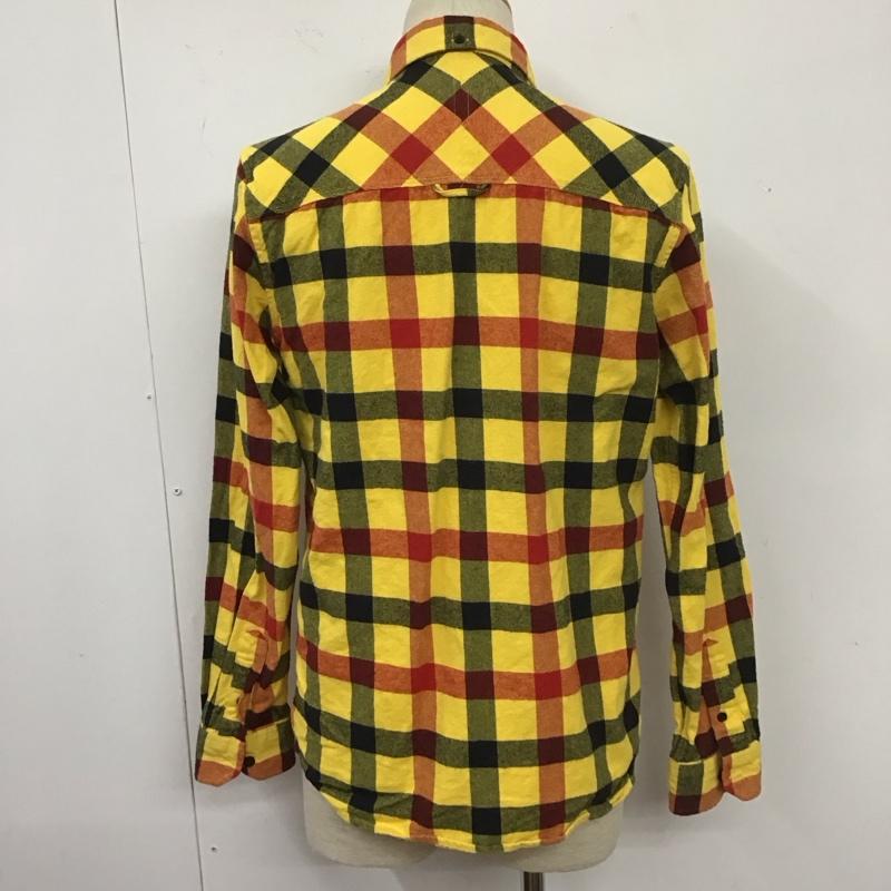 ブラックスケール BLACKSCALE シャツ、ブラウス 長袖 長袖シャツ カラーシャツ ポケットシャツ 長袖カットソー チェックシャツ M チェック マルチカラー / マルチカラー /  メンズ USED 古着 中古 10110438