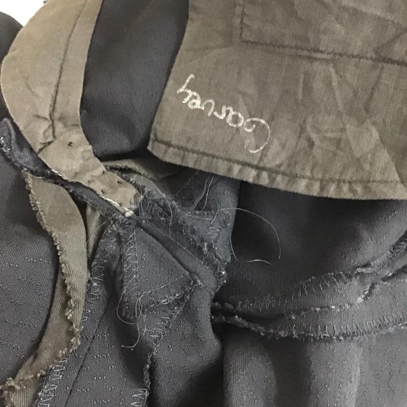 古着 USED パンツ スラックス スラックスパンツ ワイドパンツ 古着 総柄 黒 / ブラック / メンズ USED 古着 中古 10149211